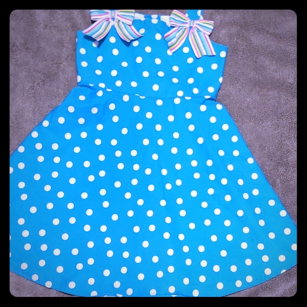 Polka Dot adorable little girls dress